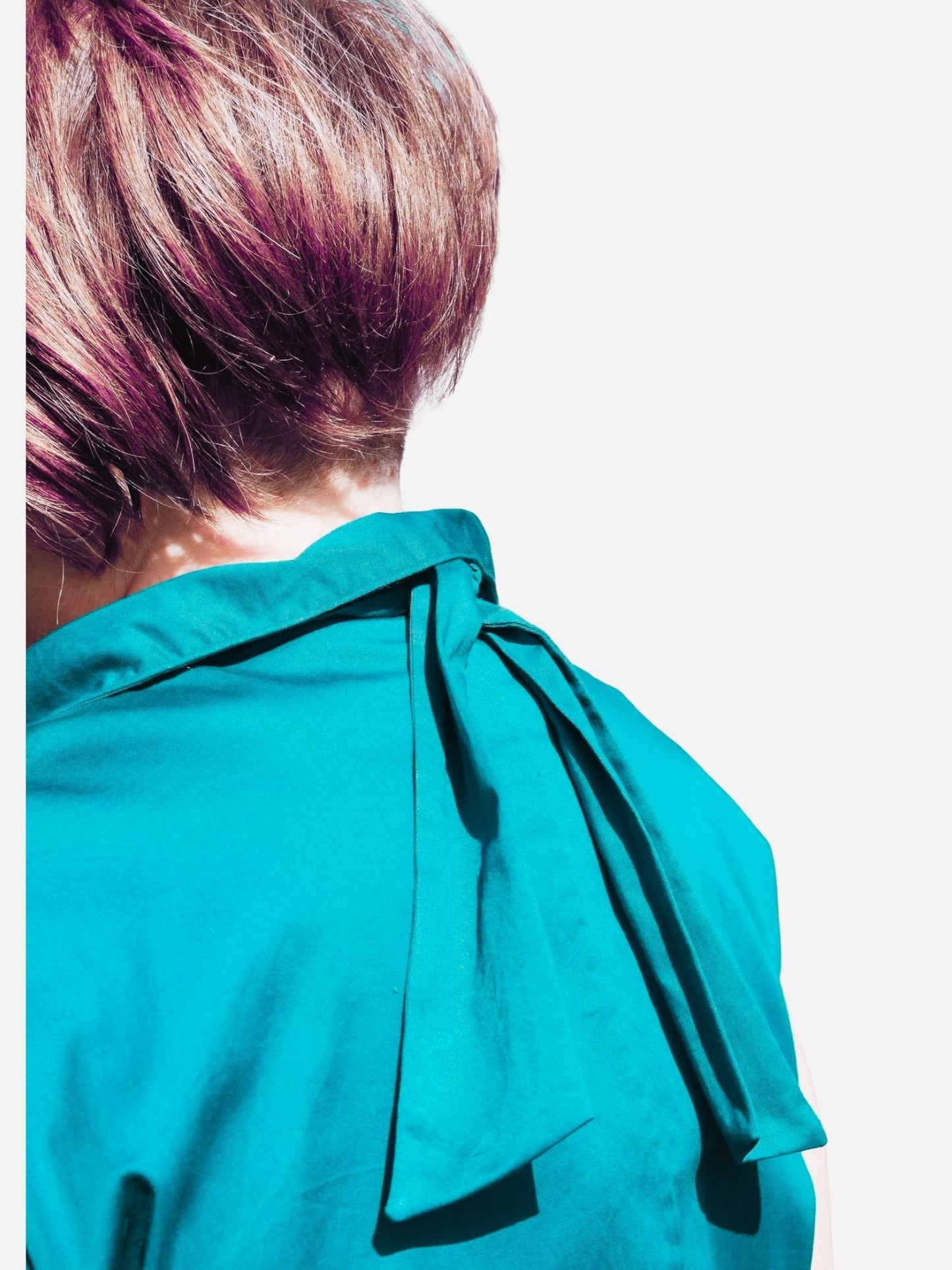 Drapey Dress with Collar