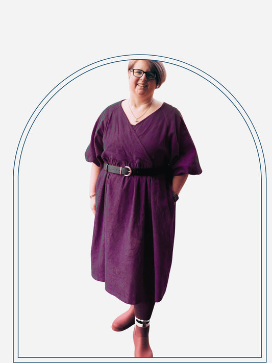 Puff Sleeve Dress, with various options