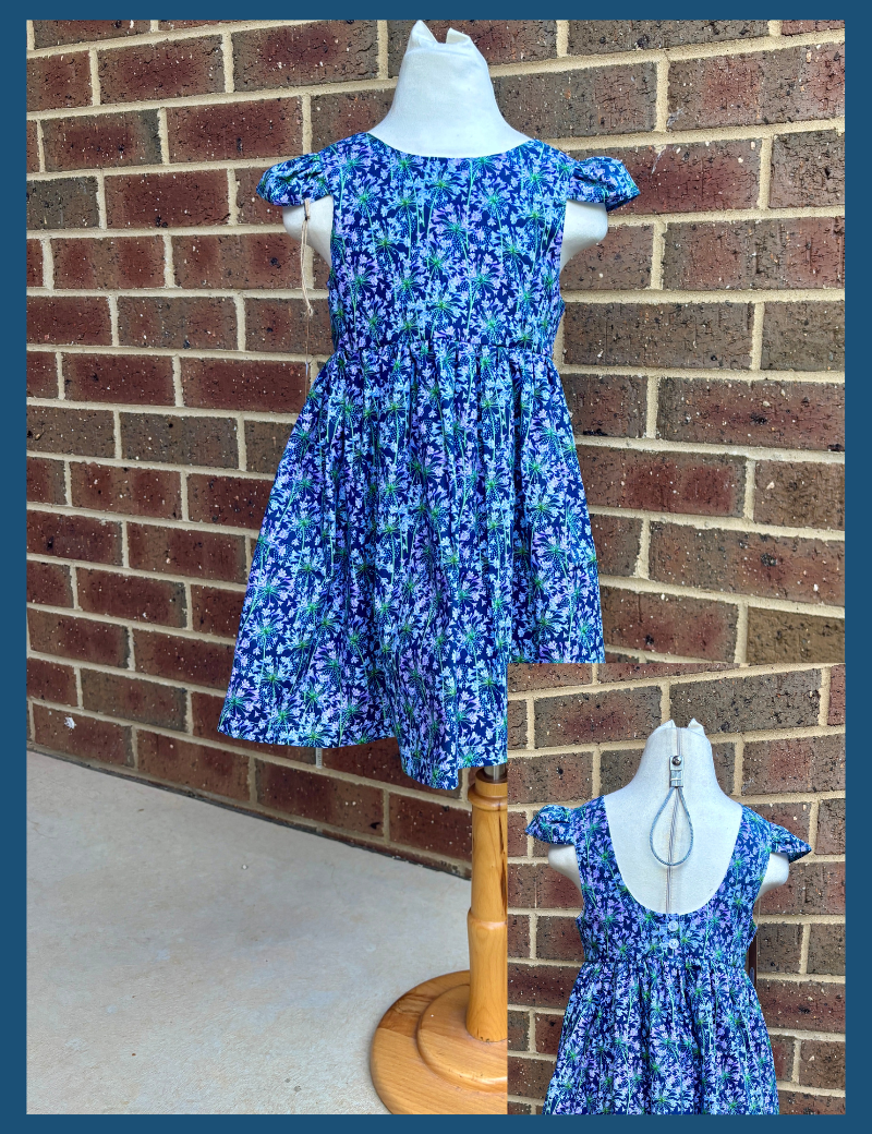 Tea Party Dress - One of a Kind (from Tadah Patterns)