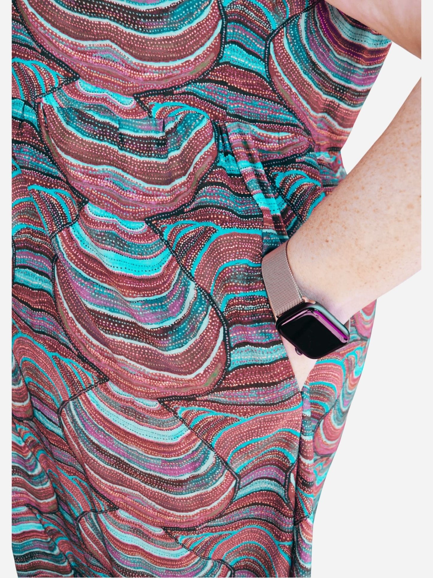 Comfy Cap-Sleeve Dress